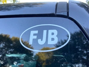 FJB Trump 2024 Anti Democrat MAGA Sticker Decal Window Bumper - Picture 1 of 4
