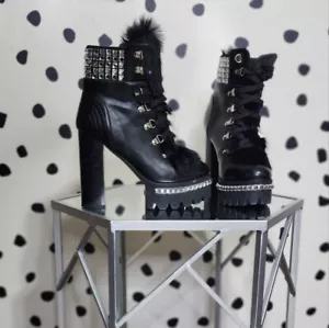 Grobe Plateau Heels Gr. 8 - Bild 1 von 3