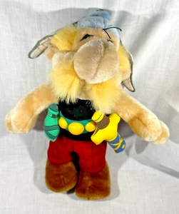 VINTAGE 1994 Asterix the Gaul & Obelix 14" Peluche pupazzo di peluche - Mühleck Germania - Foto 1 di 11