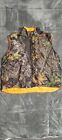 Men's Woolrich Camo/Orange Reversible Hunting Vest Size Xl #446