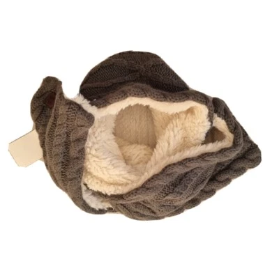 Roxy Häkelschal Mujer Bufanda Ganchillo Bufanda ,Gris, WPWSC023, Nuevo - Imagen 1 de 4