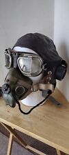 WW 2 RAF Type-c Flying Helmet And H Type Mask And Goggles