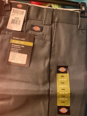 Dickies Slim Fit Straight Leg Pant Size 30x30 - Image 1 of 4