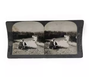 Keystone View Company Stereograph Card 7354 Palestine Mountains Of Judea (WORN) - Picture 1 of 7