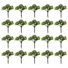 Eye Catching Orange Fruit Model Trees for Architectural Scenery Pack of 20