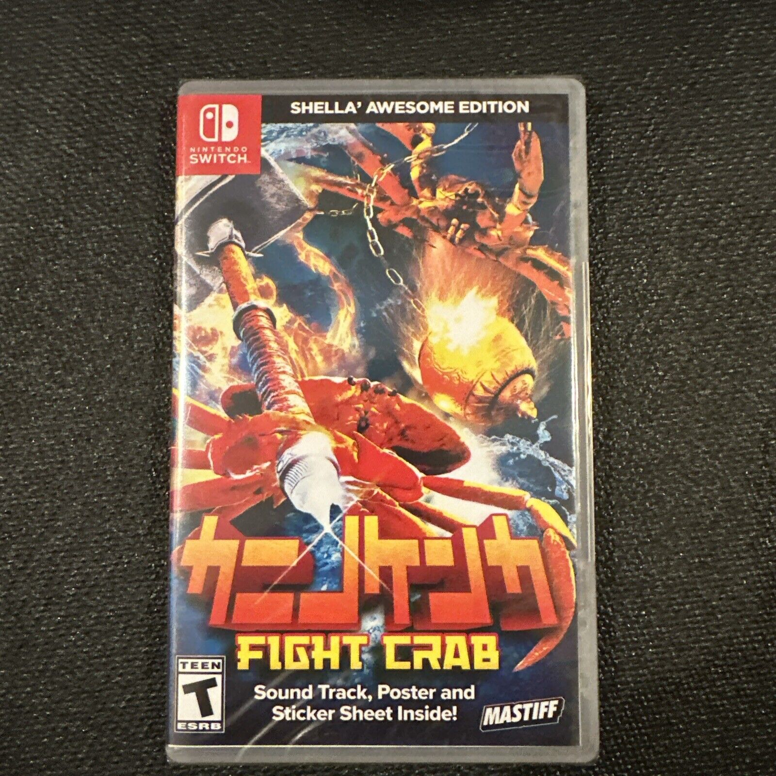 FIGHT CRAB Shella' Awesome Edition Brand New NINTENDO SWITCH Game ESRB Release