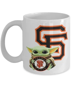 Taza de café San Francisco GIGANTES NFL béisbol GIGANTES Yoda taza de café regalo - Imagen 1 de 2