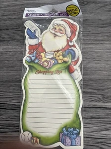 Martin Designs Santa Magnetic Memo Pad 60 Sheet 8x3.5 Lined Ruled Paper Fridge - Picture 1 of 5