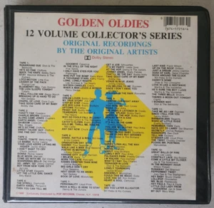 GOLDEN OLDIES 12 VOLUME COLLECTOR'S SERIES 12 CASSETTES All Hits - Picture 1 of 4
