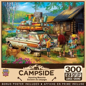 MasterPieces - Campside - Unpacking Memories 300 Piece EZ Grip Jigsaw Puzzle - Picture 1 of 6