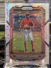 2023 Panini Prizm Cristhian Vaquero Pulsar RC #52 Nationals TZ 2G
