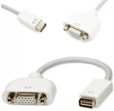 US Mini DVI To VGA Cable Adapter For Apple  IMAC Macbook G4 - Image 1 of 2