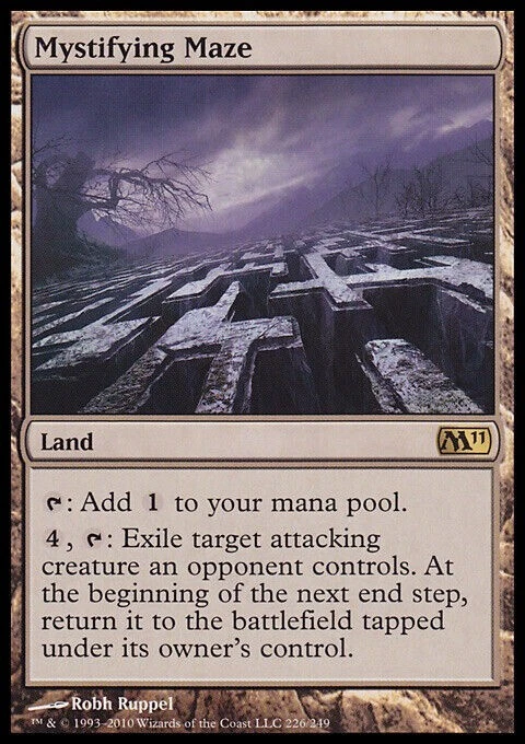 Mystifying Maze NM/SP M11/Commander MTG Magic the Gathering Land English Card - Image 1 of 1