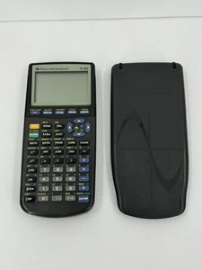 Calculadora gráfica Texas Instruments TI-83 con cubierta (TAL CUAL - solo para piezas) - Imagen 1 de 3