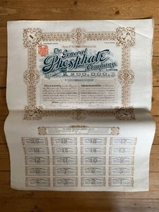 THE GENERAL PHOSPHATE CY (CANADA UK) (H5) - Picture 1 of 1