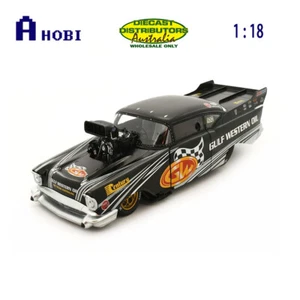 DDA Licensed 1:18 Scale Victor Bray Chev Gulf Western Oil 1957 Diecast Model Car - Picture 1 of 2