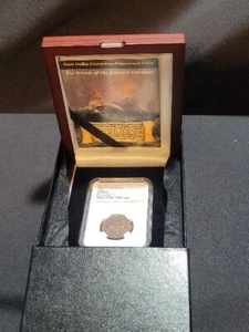 1808 Admiral Gardner India 10 Cash Madras Presidency NGC Genuine Coin  - Picture 1 of 7