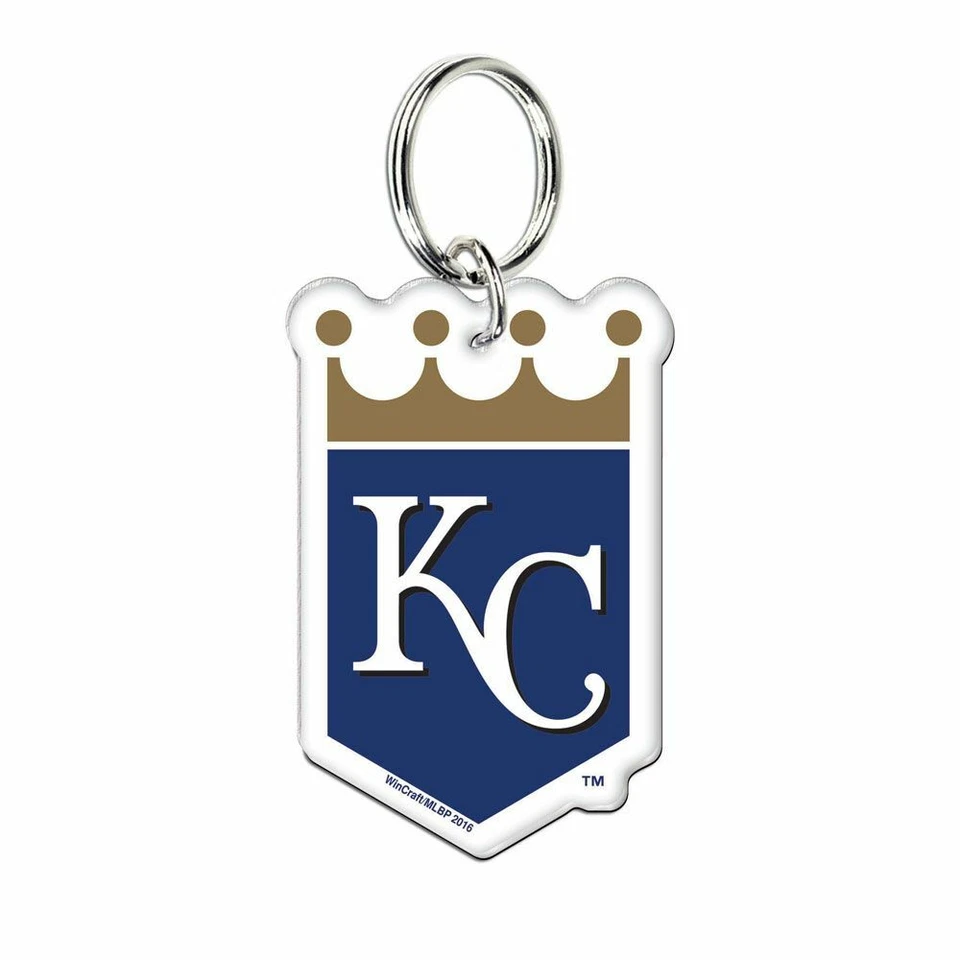 KANSAS CITY ROYALS PREMIUM ACRYLIC KEY RING NEW WINCRAFT 👀 - Image 1 of 1