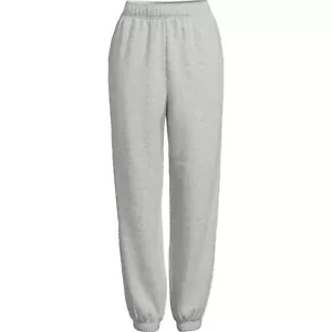 Pantaloni da jogger No Boundaries donna grigi erica foderati in pile nuovi con etichette - Foto 1 di 6