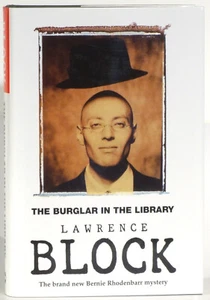 Lawrence Block Burglar in the Library signed 1997 first British edition - Picture 1 of 4