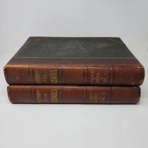 History of the Crusades 2 Vol by Michaud (Illus by Gustave Dore, c1875, HC) - Picture 1 of 16