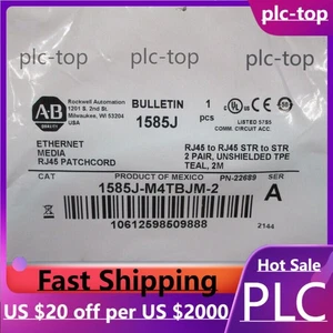 Allen Bradley 1585J-M4TBJM-2 Ethernet Medien RJ45 Patchkabel SER A US kostenlose Steuer - Bild 1 von 6
