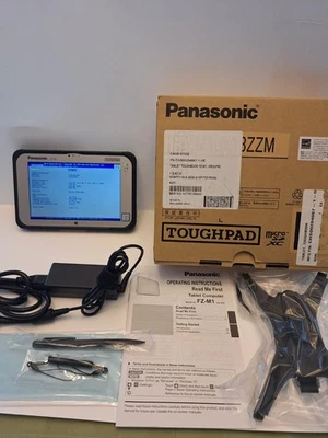 PANASONIC HARDPAD FZ-M1JX13ZZM ¡¡NUEVO!!  TABLET COMPUTER SEGURA. 8 GB, 1,60 GHz Foto 1 de 4