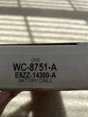 Battery Cable Motorcraft WC-8751-A - Image 1 of 4