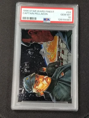 1996 Finest Star Wars #24 Captain Palleon PSA 10 - Image 1 of 2