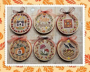 Autumn Mini Rounds~Waxing Moon Designs - Picture 1 of 1