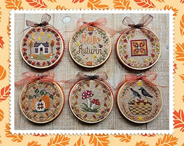Autumn Mini Rounds~Waxing Moon Designs - Image 1 of 1