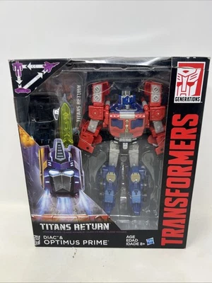 Optimus Prime and Diac | Transformers Generations Titans Return, nunca aberto - Imagem 1 de 4