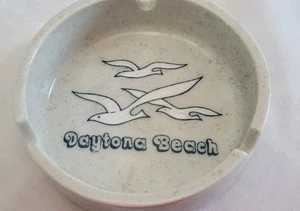 Ashtray Vintage Daytona Beach Florida Ashtray Seagulls - Picture 1 of 7