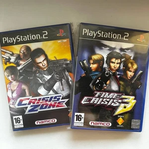 Crisis Core & Time Crisis 3 Videogame Collection Namco Playstation 2 PAL - Picture 1 of 1