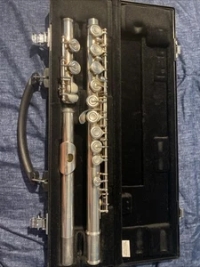 Yamaha YFL 365I open hole  flute. Solid silver  925 head.  Made in Japan - Picture 1 of 4