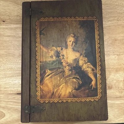 Vintage Style Hollow Faux Book Box  Hidden Storage Compartment 11.25" x 7.5" x 2 - Image 1 of 4