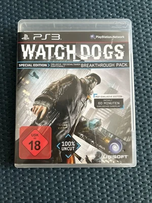 Watch Dogs - Sony PlayStation 3 Special Edition PS3 In OVP Neuwertig Zustand - Bild 1 von 4