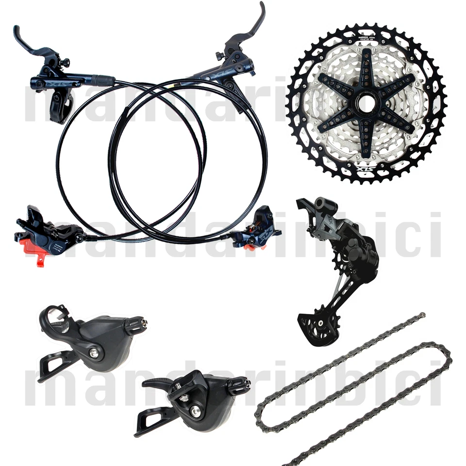 NEW Shimano SLX M7100 M7120 12 Speed wo/Crankset 5pcs Upgrade MTB Groupset - Image 1 of 1