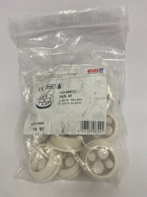 Wiska TKS 32, IP66 membrane 4 entry cable tail insert – 10108617 Pack of 10