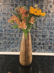 Larry Hasiak Hand Turned Camphor Wood Vase, Signed - Picture 1 of 6