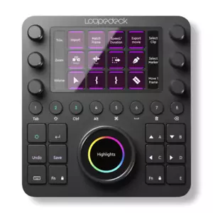 Loupedeck CT - Pro LCD Editing Tool/Keypad for Wacom,Video,Photo - Picture 1 of 4