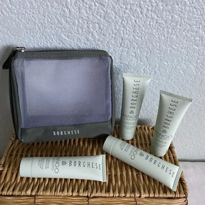 BORGHESE Fango Delicato MUD for DELICATE DRY SKIN Travel Size Lot of 4 W/ Bag - Picture 1 of 6