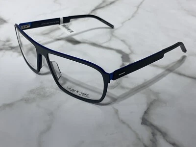 Marcos de metal para gafas de acetato de ajuste asiático LIGHTC 7902L 57-15-145 Foto 1 de 4