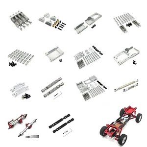 For MN 1/12 mn78 Crawler Off Road rc car Aluminum metal Upgraded parts silver - Picture 1 of 31