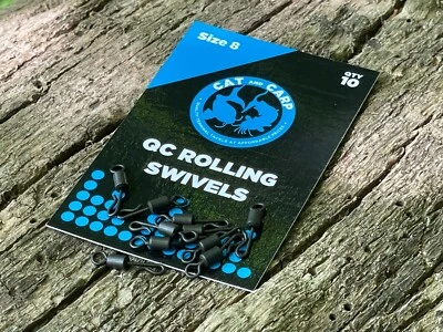 CAT & CARP Karpfenfischen Drehmaschinen. Terminal Tackle. QK schwenkbar. Schnellwechsel Ronnie Rig drehbar