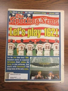 The Sporting News 15 de abril 1996 Cal Ripken Baltimore Orioles Cubierta Jaromir Jagr - Imagen 1 de 1