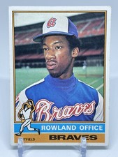 1976 Topps Baseball #256 Rowland Office