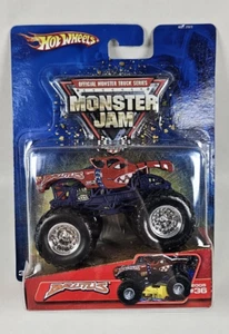 Hot Wheels Monster Jam 2005 Brutus #36 1:64 Monster Truck - New Sealed - Picture 1 of 11