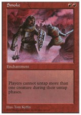 Smoke X (1)  MTG Fifth Edition MTG Excellent/Near Mint 4RCards