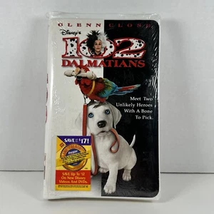 Disney's 102 Dalmatians (VHS, 2001, Clam Shell) New - Factory Sealed - Picture 1 of 5